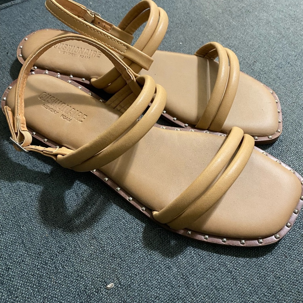 Tan Strappy Sandals